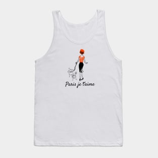 Paris je t'aime Tank Top